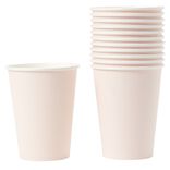 Gobelet en carton rose nude 36 cl x12