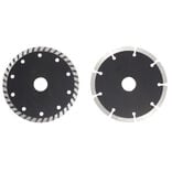 Disque diamant acier 125/115mm x2