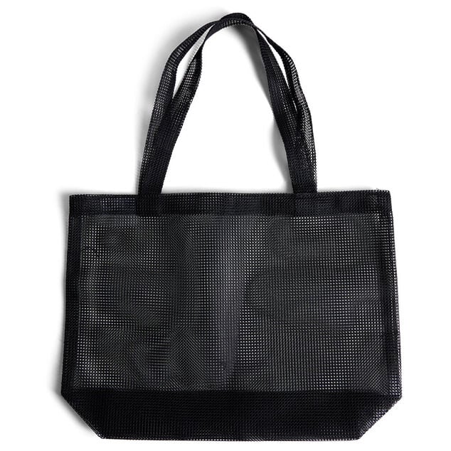 Sac mesh polyester petit format L33x10xH27cm - 4 coloris