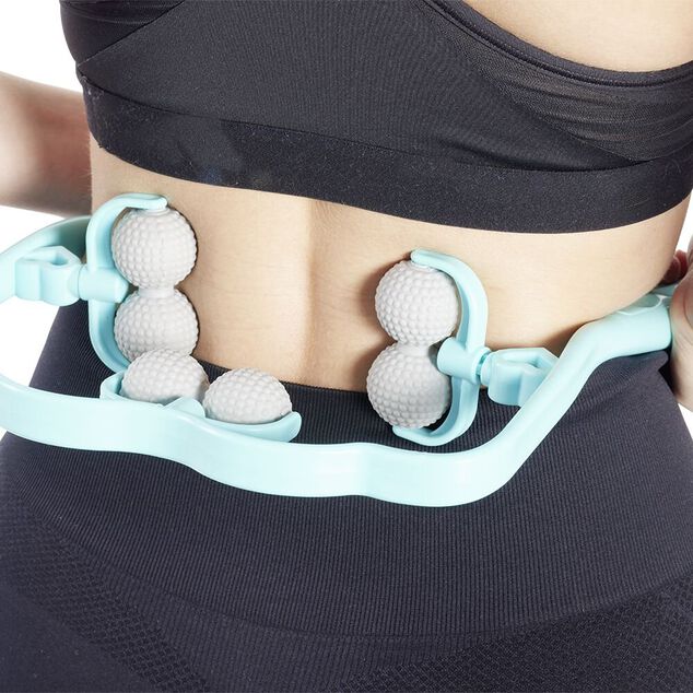 Masseur de cou/jambe manuel 6 têtes