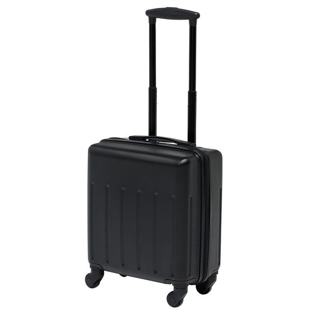 Valise cabine Low Cost 4 roues noir 36x20xH45cm