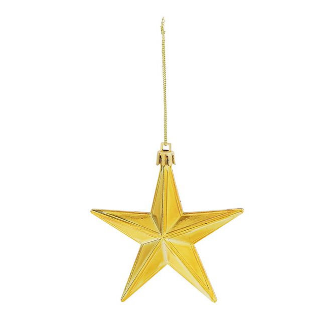 Suspension &Eacute;toile de No&euml;l Dor&eacute; x6