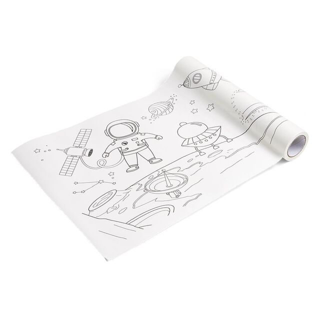 Rouleau de papier &agrave; colorier L.4 m