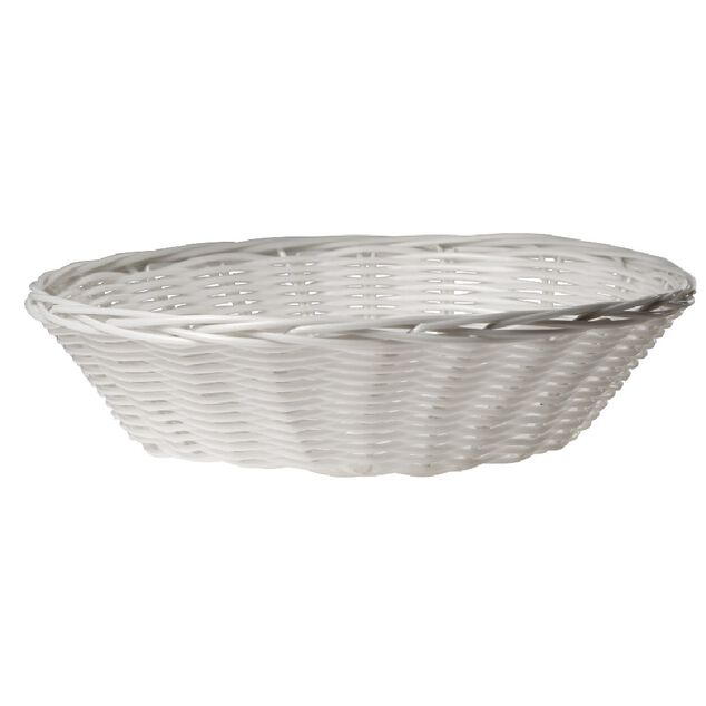 Corbeille ronde en plastique