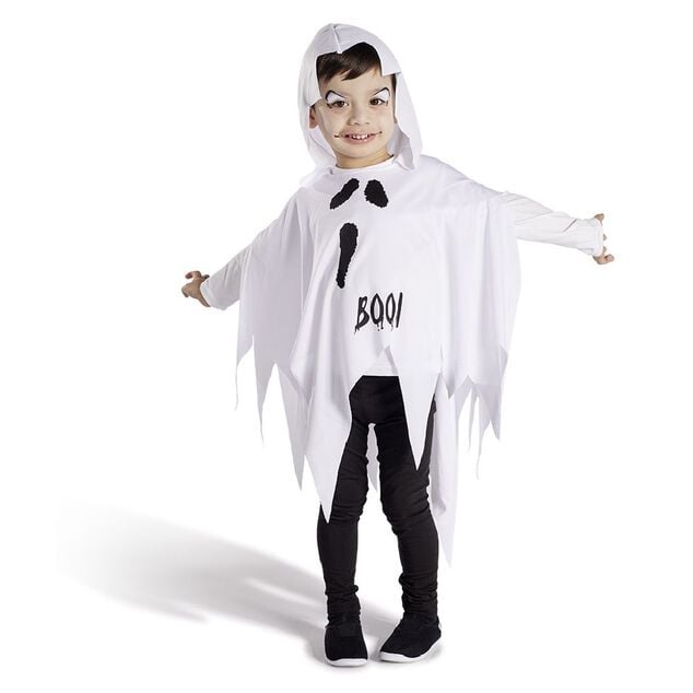 D&eacute;guisement enfant Halloween fant&ocirc;me blanc - Taille unique