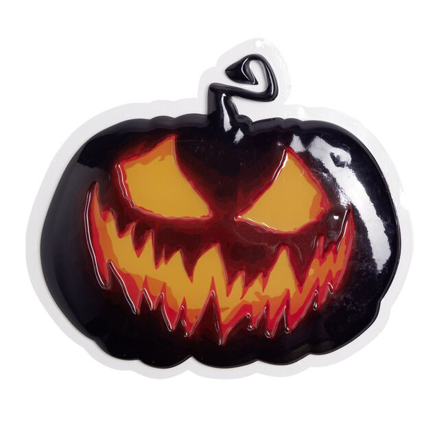 Pancarte &agrave; suspendre Halloween citrouille plastique