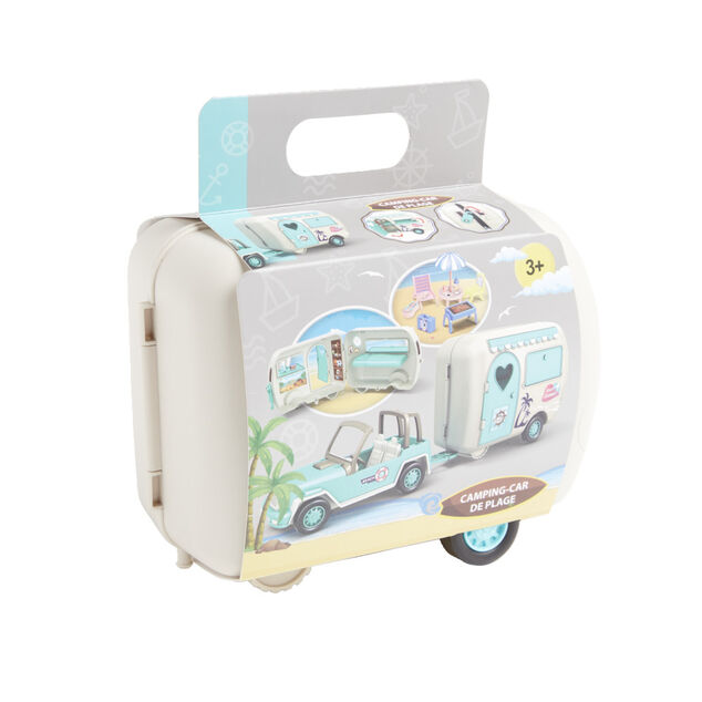 Jeu de camping car de plage
