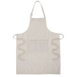 Tablier de cuisine beige