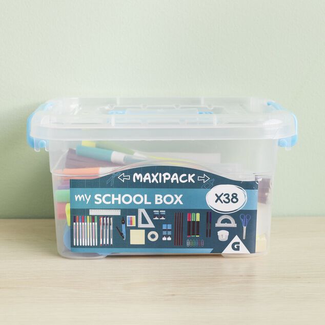 Coffret essentiels d'&eacute;cole 38 pi&egrave;ces