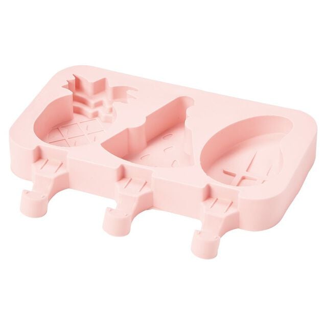 Moule &agrave; glace en silicone 3 formes d&eacute;moulage hyper facile