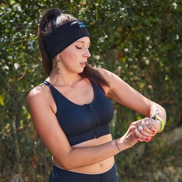 Bandeau &eacute;couteurs bluetooth