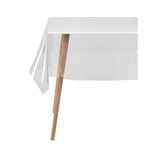 Nappe rectangulaire cristal transparent uni 140x240 cm