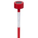 Borne solaire tube 1LED couleurs changeantes H32,5cm