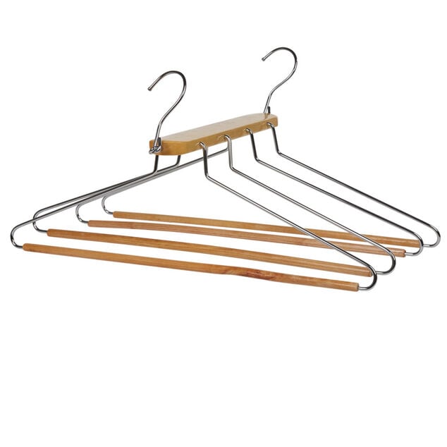 Cintre gain de place 4 en 1