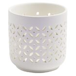 Photophore rond céramique