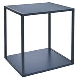 Structure Box Cube 35x30x35cm m&eacute;tal gris