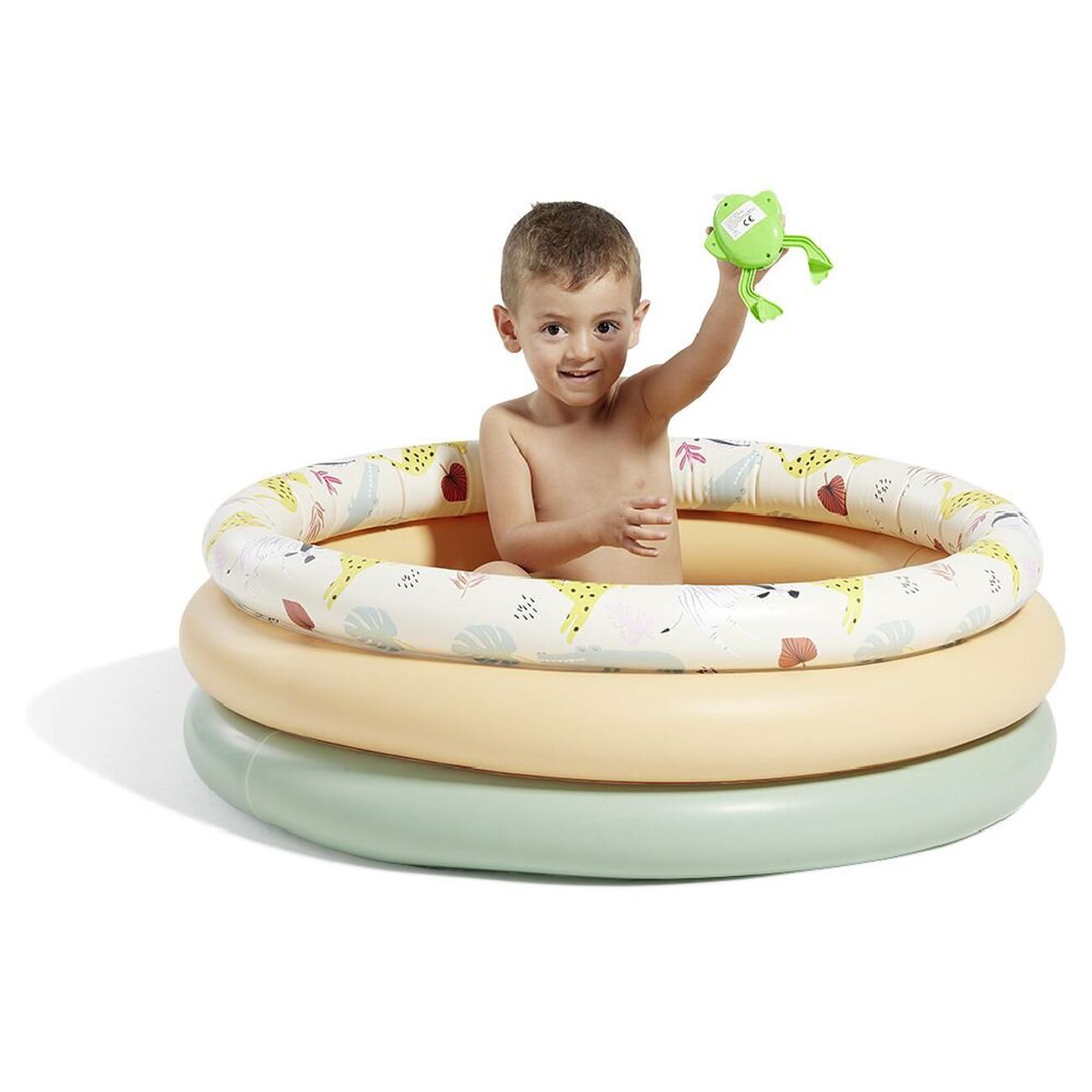Piscine Gonflable Ronde Pour Bébé Et Tout-Petit - 60 Cm, PVC Épaissi, Pataugeoire Portable Sécurisée Pour Enfants