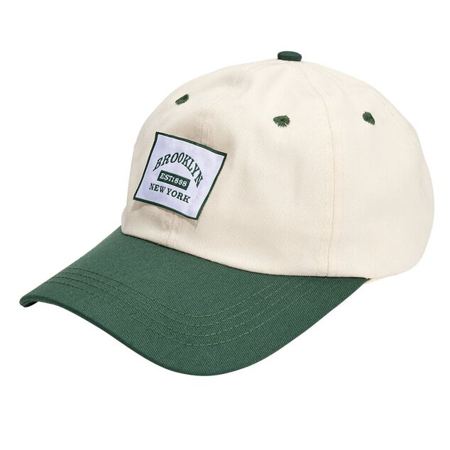 Casquette enfant bicolore Brooklyn New York 25x18xH18cm (2 mod&egrave;les)