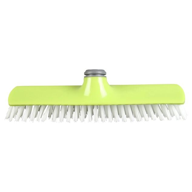 T&ecirc;te de balai brosse frottoir lave-sols vert et blanc