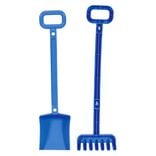 Pelle + r&acirc;teau de plage