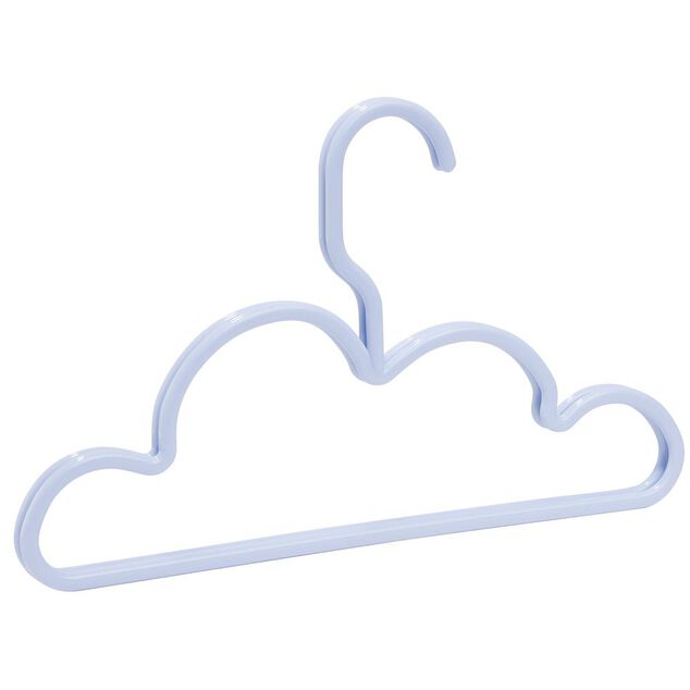 Cintre nuage enfant bleu x2