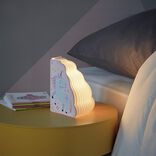 Lampe veilleuse forme livre d&eacute;pliant