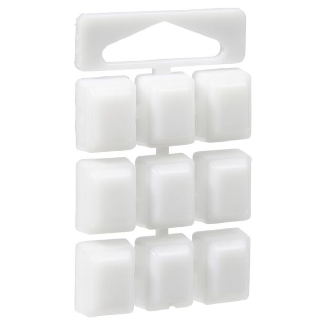 Tablette plastique thermoformable x9