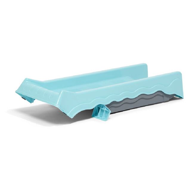 Toboggan enfant 3 marches bleu 126x59xH71cm