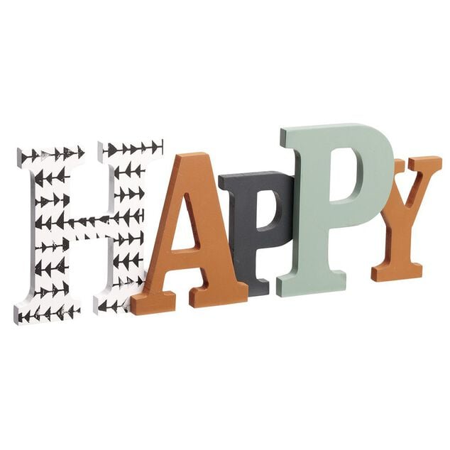 Mot d&eacute;coratif en bois