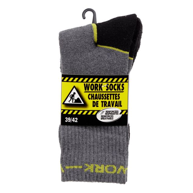Paire de chaussettes de travail pour homme x2
