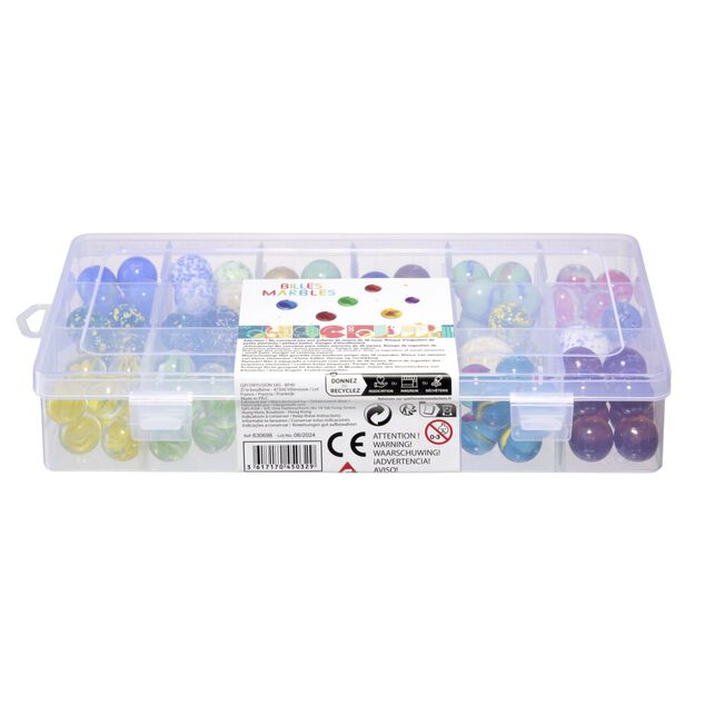 Coffret 124 billes