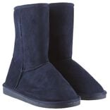 Botte femme Fourure bleu banquise