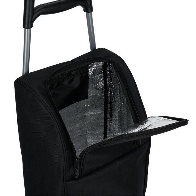 Chariot de course isotherme noir 22L