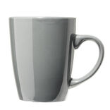 Mug en faïence Madrid gris foncé 360ml Ø8,6cm