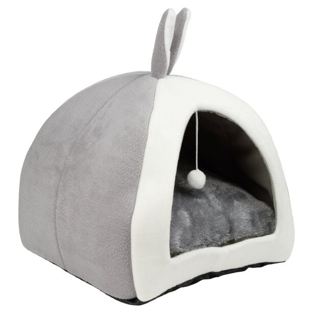 Couchage pour chat forme tente 32x32xH36cm
