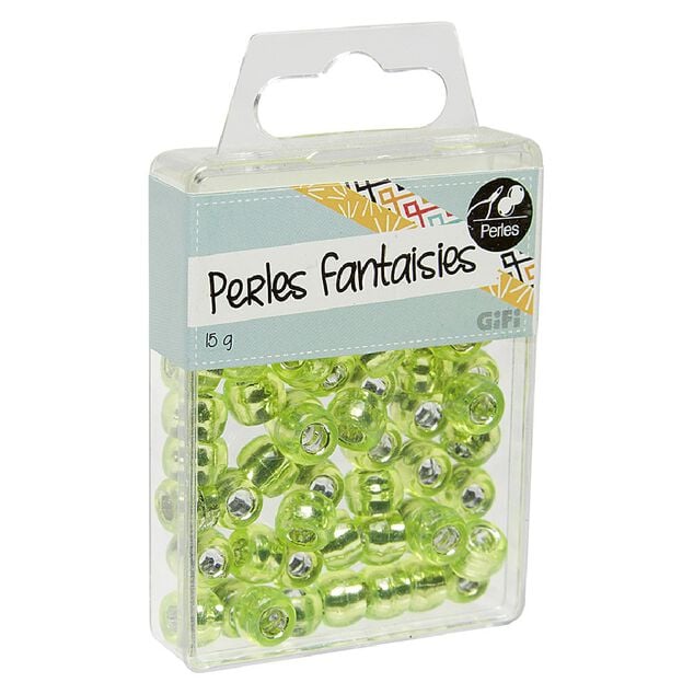 Perles plastiques 15g