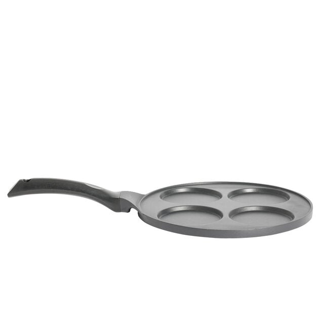 Po&ecirc;le &agrave; pancakes tous feux dont induction aluminium noir &Oslash;26,7cm