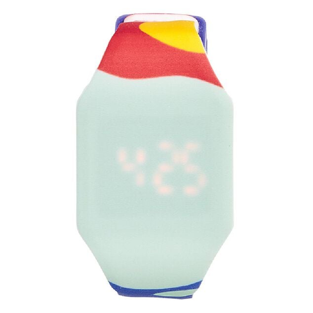 Montre led chiffres invisibles en silicone