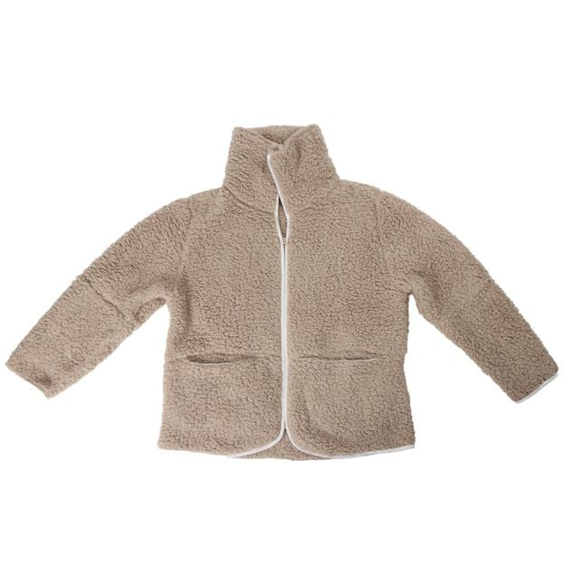 Plaid pull veste sherpa 62x69,5cm (2 mod&egrave;les)