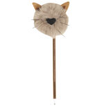 Stylo chat pompon - 3 coloris