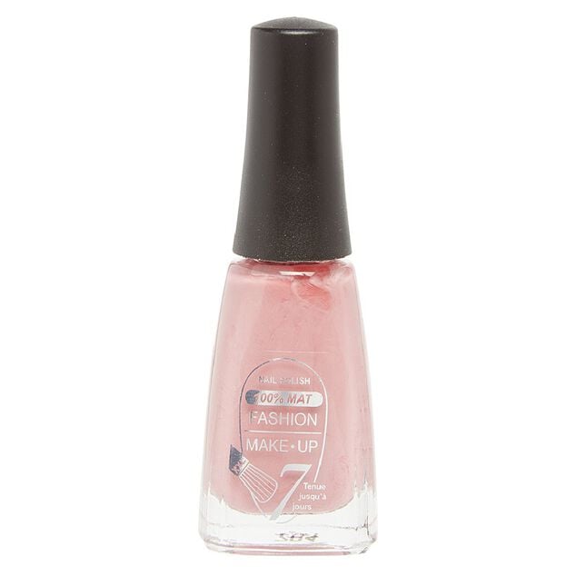 Fashion Make Up  vernis &agrave; ongles 100% Mat Bois de rose
