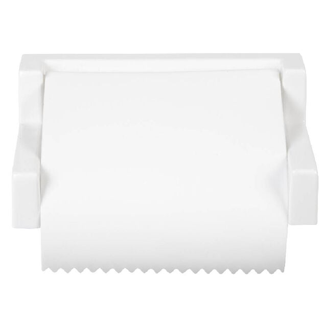D&eacute;rouleur papier toilette blanc