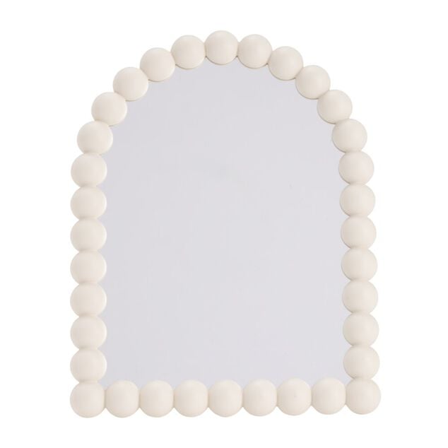 Miroir forme arche contour bulles pastel 16,5xH21,5cm (2 mod&egrave;les)