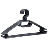 Cintre en plastique noir x8