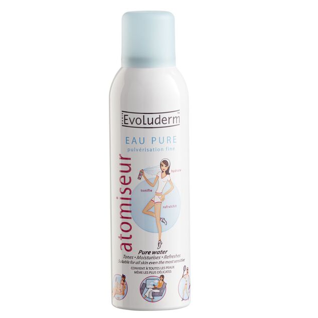 Atomiseur eau pure Evoluderm 150 ml