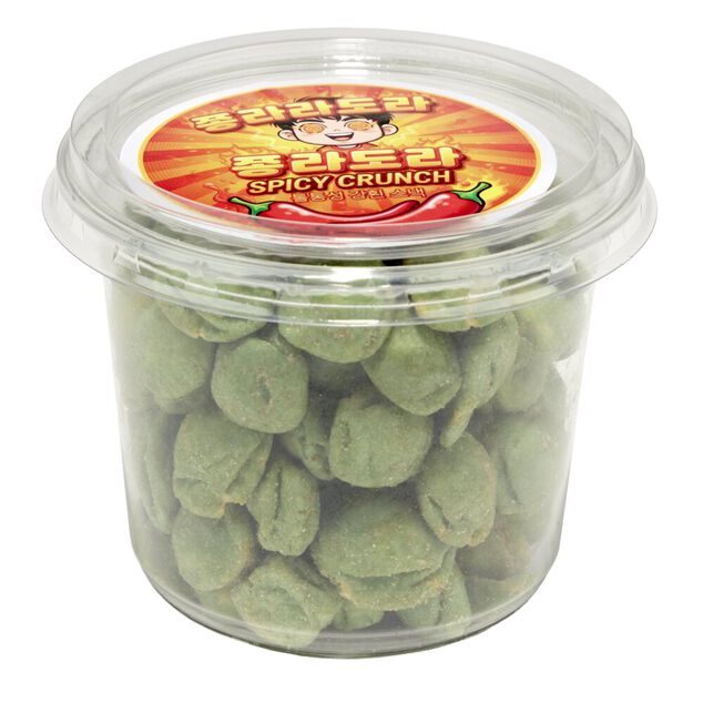 Snacks ap&eacute;ro &eacute;pic&eacute;s Spicy Crunch arachides saveur wasabi 150gr