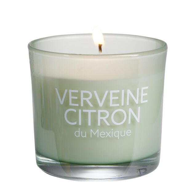 Bougie dans verre Ambiances Devineau senteur verveine citron du Mexique 20H