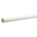 Tringle bois blanc L200x&Oslash;2cm