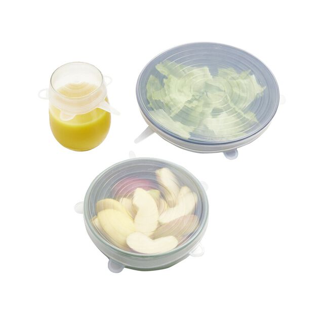 Couvercle en silicone extensible x6 Ø6,5à20,5cm