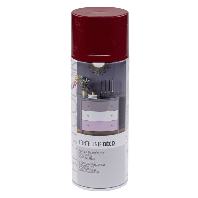 Peinture int&eacute;rieur et ext&eacute;rieur rouge